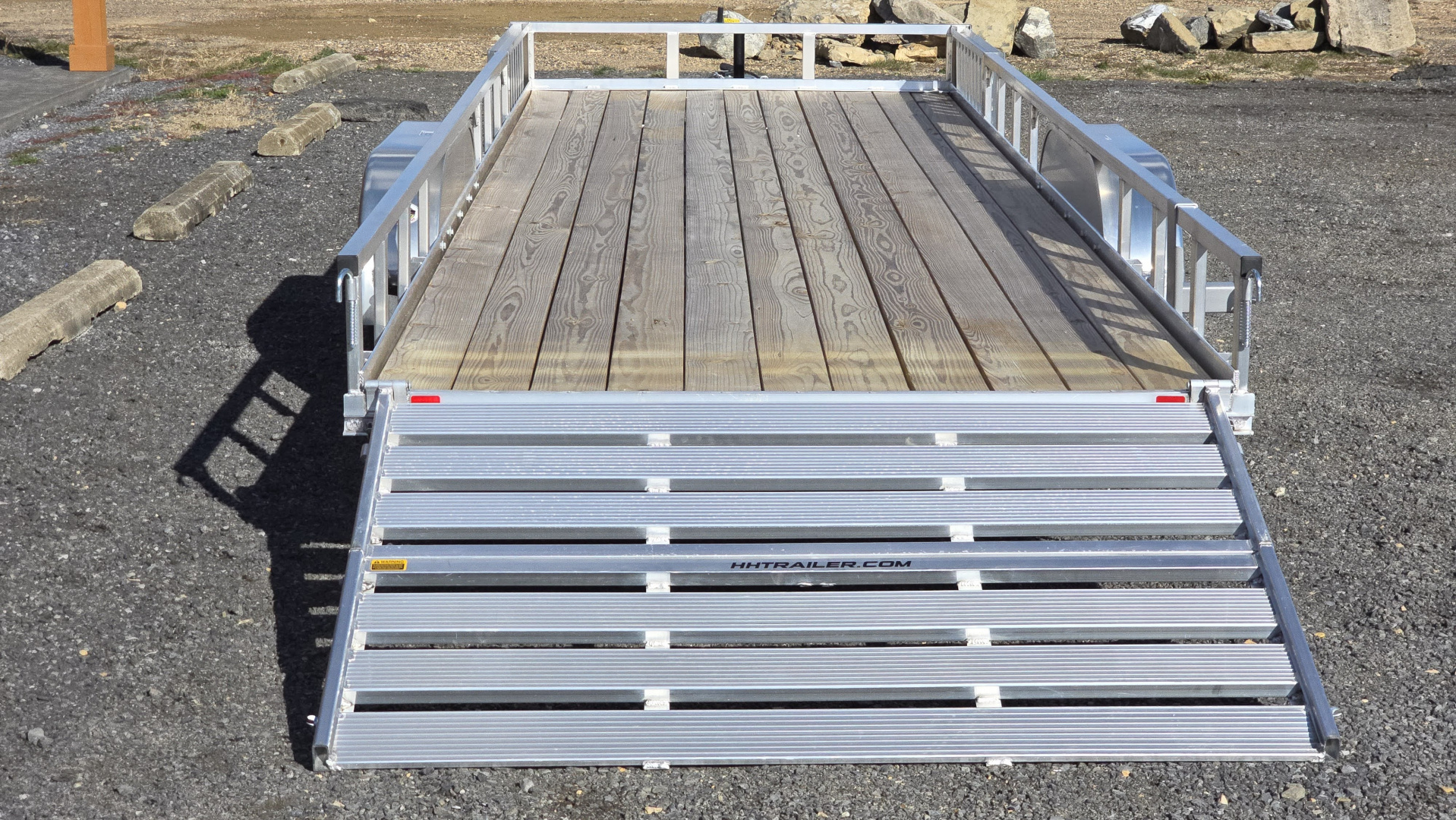 New 2026 H&H Trailers ATV Trailer / 82"X24' / 7000 GVWR