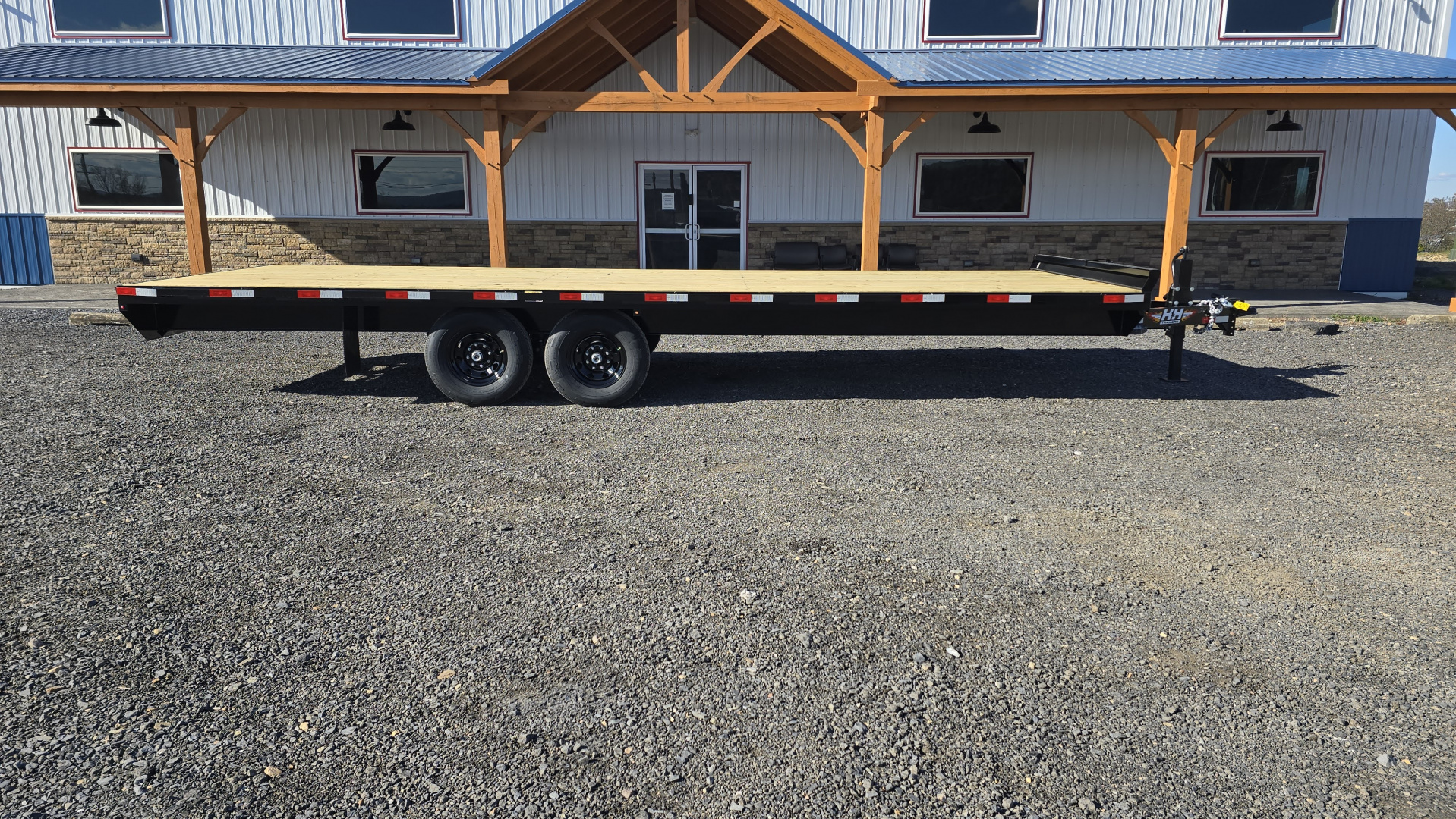 New 2026 H&H Trailers Deckover Trailer /102"X24' / 14000 GVWR