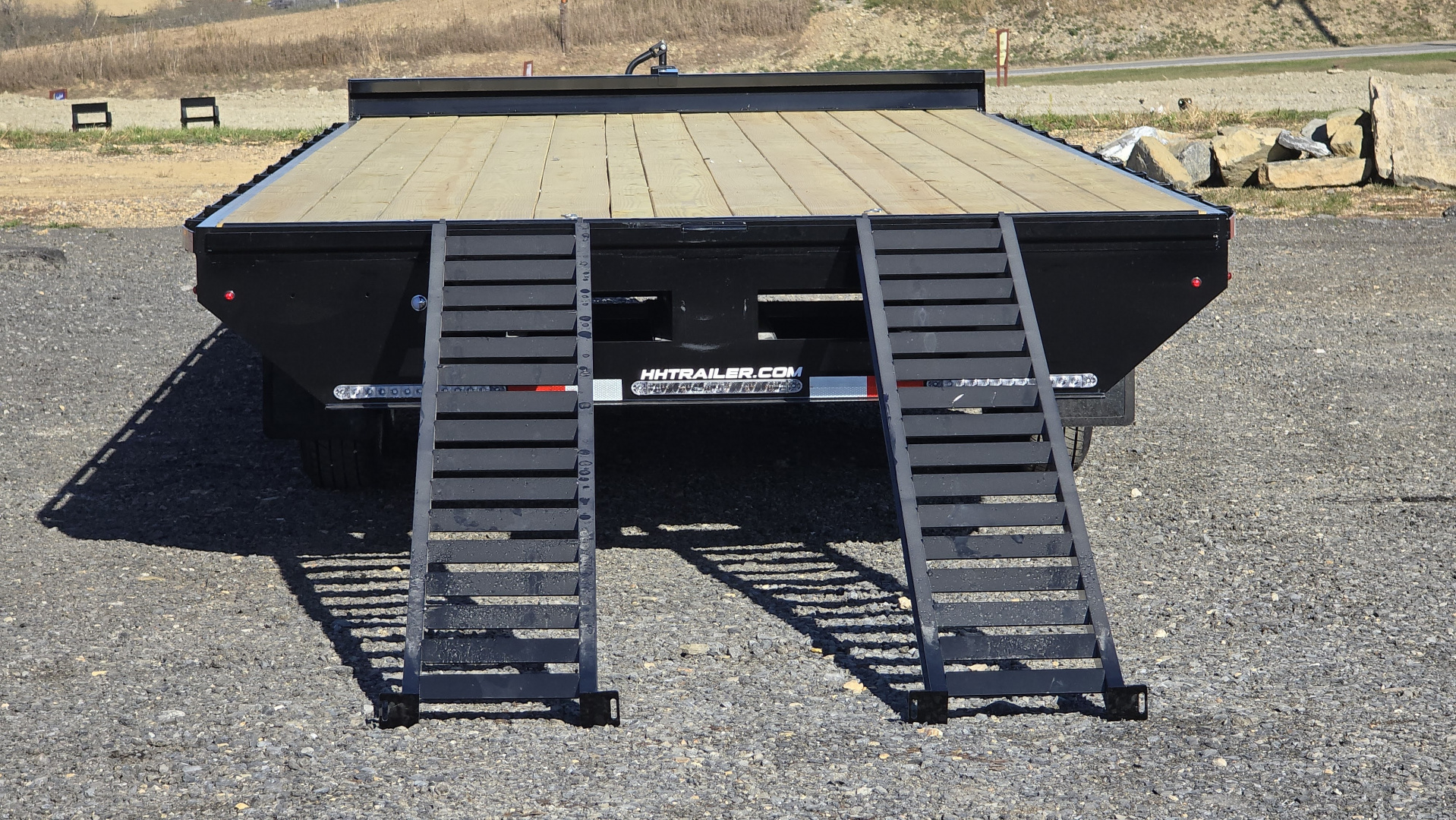 New 2026 H&H Trailers Deckover Trailer /102"X24' / 14000 GVWR