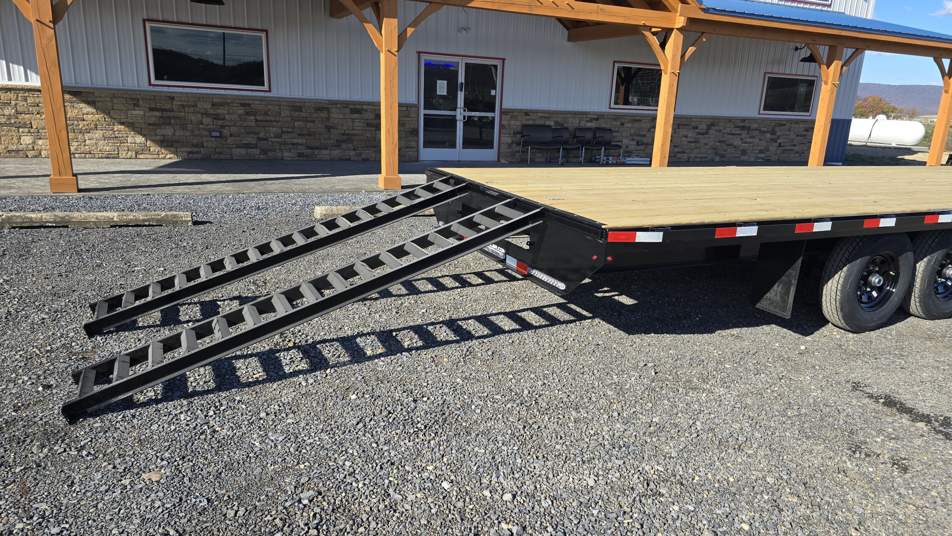 New 2026 H&H Trailers Deckover Trailer /102"X24' / 14000 GVWR