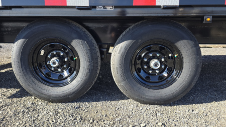 New 2026 H&H Trailers Deckover Trailer /102"X24' / 14000 GVWR