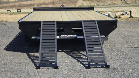 New 2026 H&H Trailers Deckover Trailer /102"X24' / 14000 GVWR