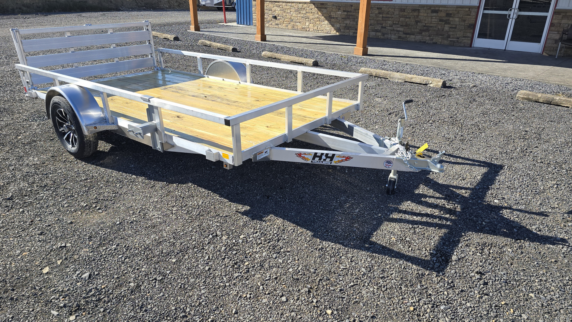 New 2026 H&H Trailers Utility Trailer / 76"X12' / 2990 GVWR
