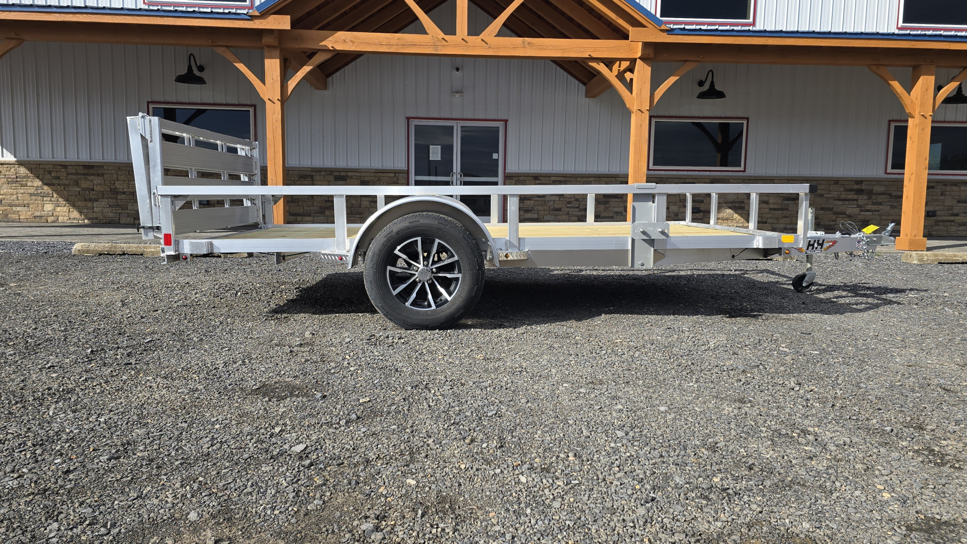 New 2026 H&H Trailers Utility Trailer / 76"X12' / 2990 GVWR