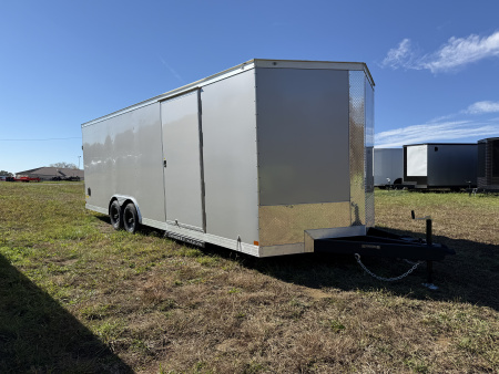 New 2026 Covered Wagon Trailers 8.5X24 TA3 7' POLY Cargo / Enclosed Trailer