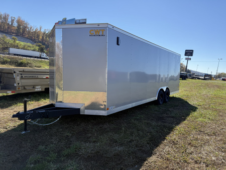 New 2026 Covered Wagon Trailers 8.5X24 TA3 7' POLY Cargo / Enclosed Trailer