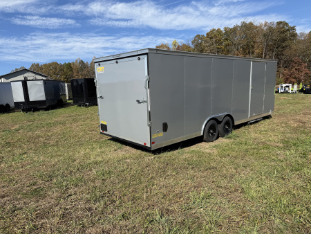 New 2026 Covered Wagon Trailers 8.5X24 TA3 7' POLY Cargo / Enclosed Trailer