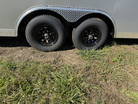 New 2026 Covered Wagon Trailers 8.5X24 TA3 7' POLY Cargo / Enclosed Trailer