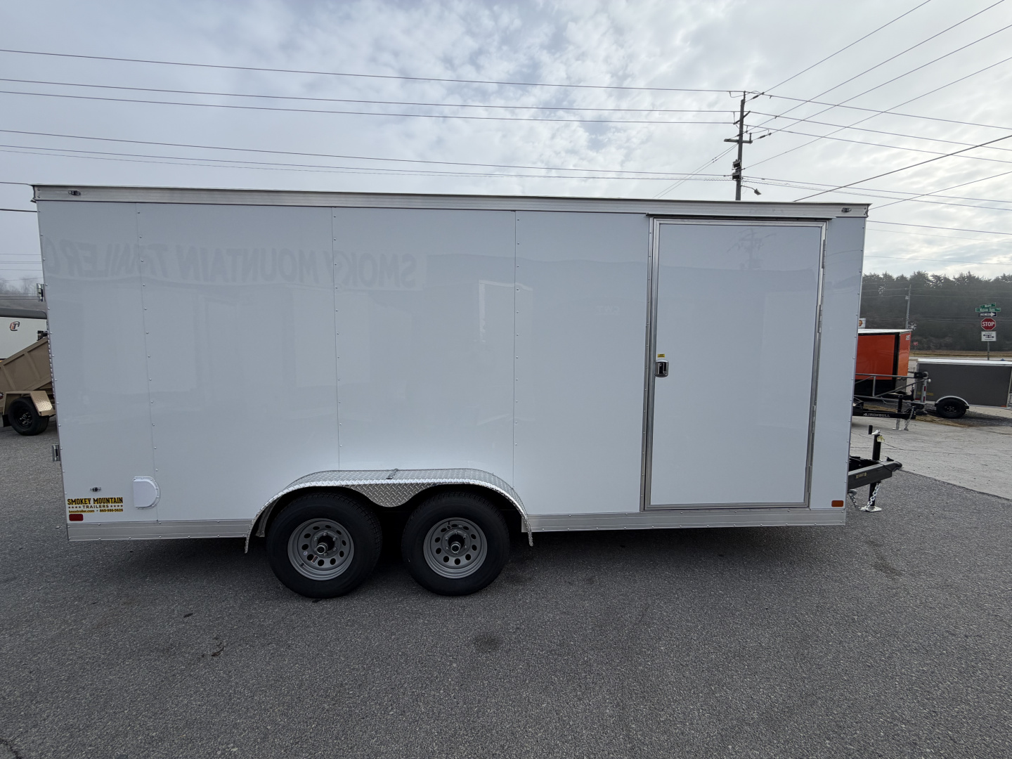 New 2026 Covered Wagon Trailers 7X18 TA3 7' POLY Cargo / Enclosed Trailer