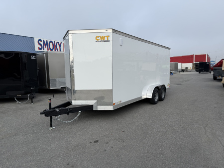 New 2026 Covered Wagon Trailers 7X18 TA3 7' POLY Cargo / Enclosed Trailer