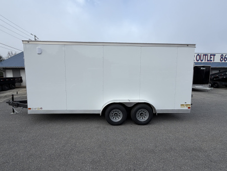 New 2026 Covered Wagon Trailers 7X18 TA3 7' POLY Cargo / Enclosed Trailer