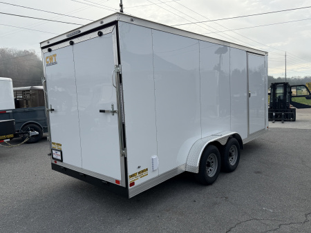 New 2026 Covered Wagon Trailers 7X18 TA3 7' POLY Cargo / Enclosed Trailer