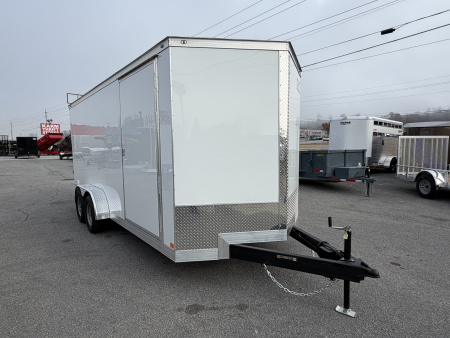 New 2026 Covered Wagon Trailers 7X18 TA3 7' POLY Cargo / Enclosed Trailer
