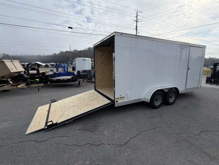 New 2026 Covered Wagon Trailers 7X18 TA3 7' POLY Cargo / Enclosed Trailer