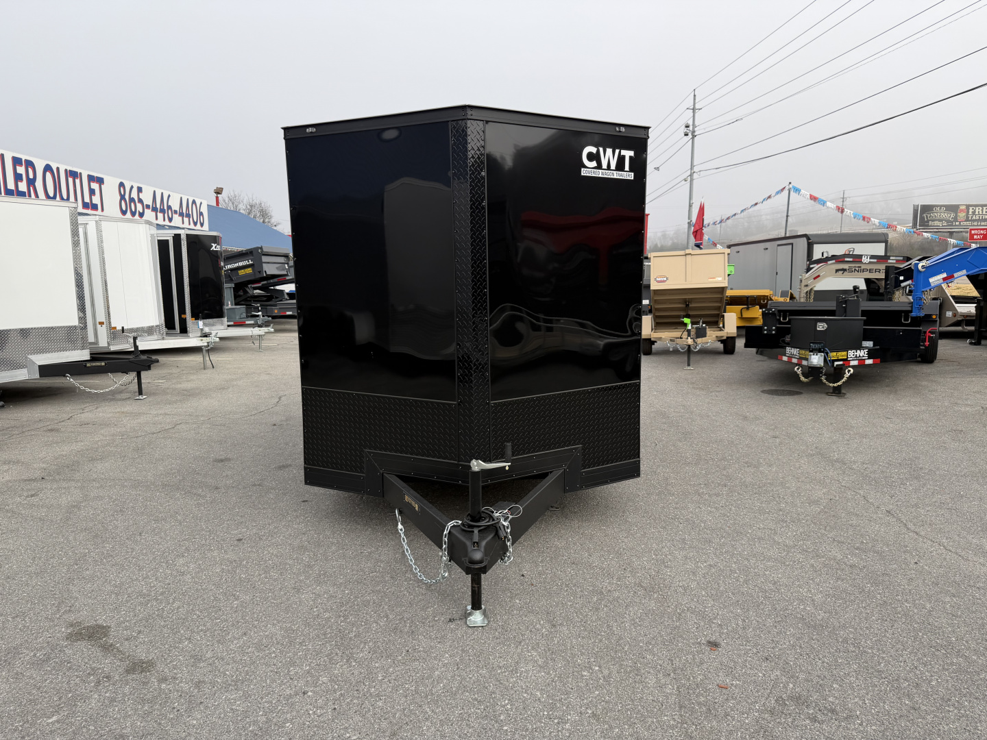 New 2026 Covered Wagon Trailers 7X12 TA2 B/O Cargo / Enclosed Trailer