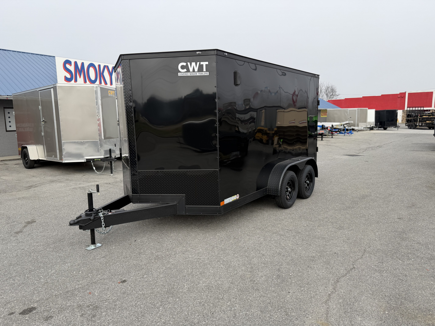 New 2026 Covered Wagon Trailers 7X12 TA2 B/O Cargo / Enclosed Trailer