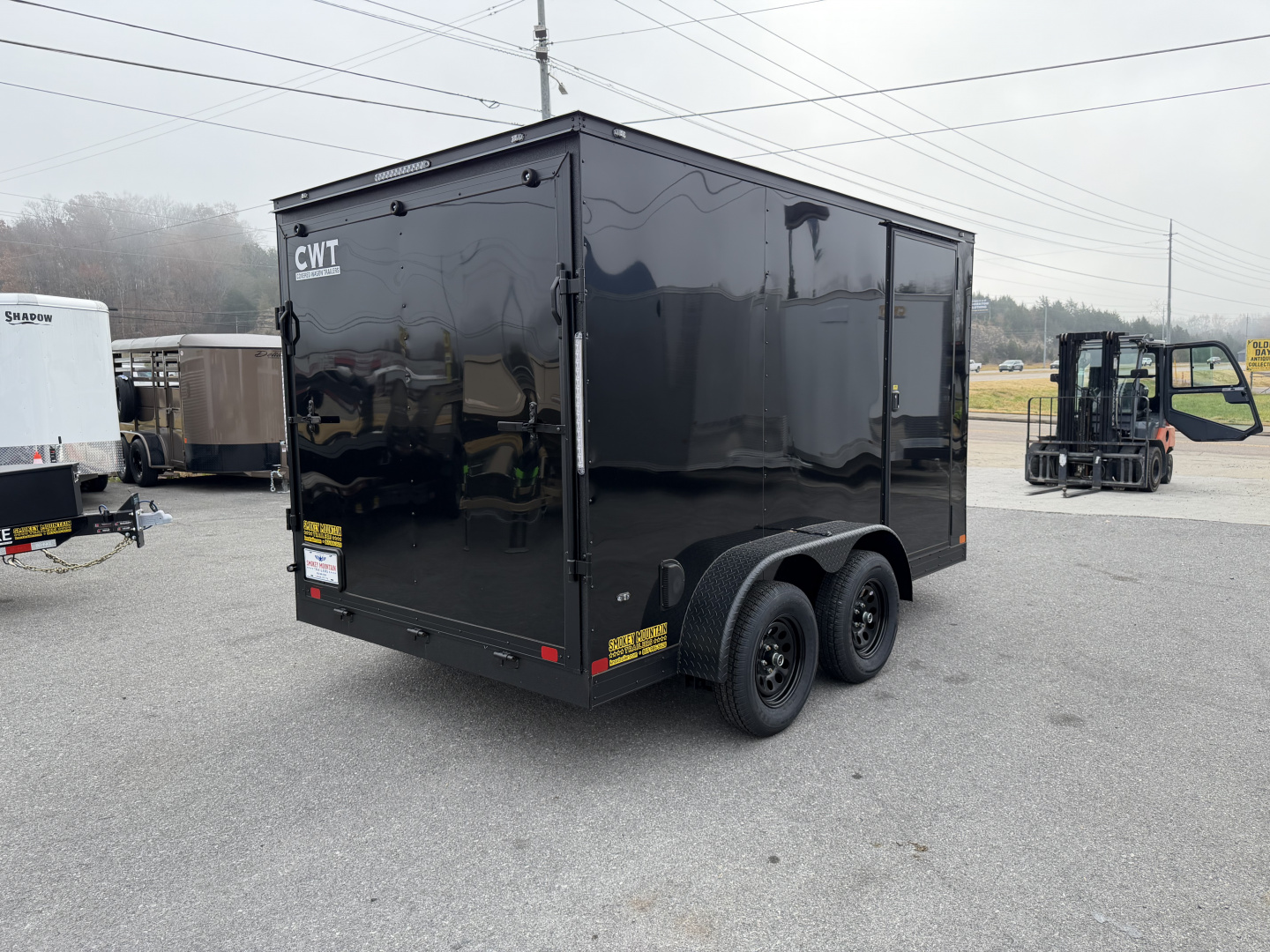 New 2026 Covered Wagon Trailers 7X12 TA2 B/O Cargo / Enclosed Trailer