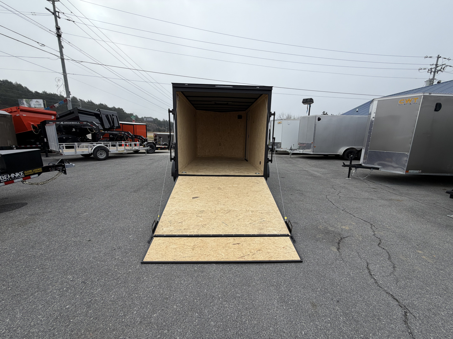 New 2026 Covered Wagon Trailers 7X12 TA2 B/O Cargo / Enclosed Trailer