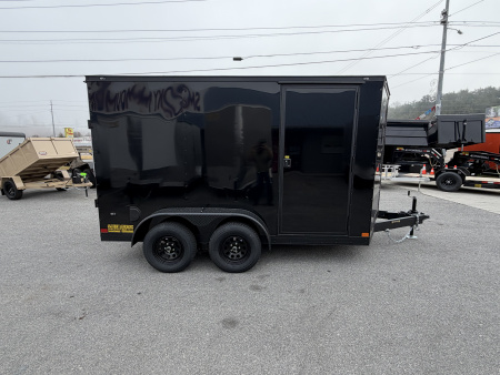 New 2026 Covered Wagon Trailers 7X12 TA2 B/O Cargo / Enclosed Trailer