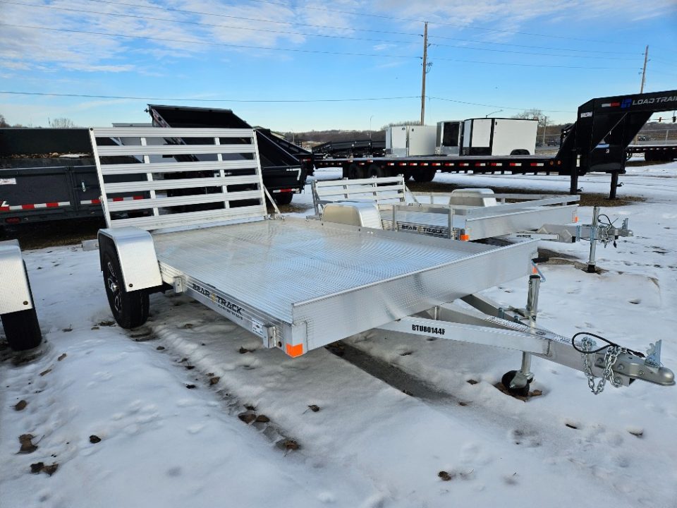 New 2026 Bear Track 80"x12' Utility Trailer