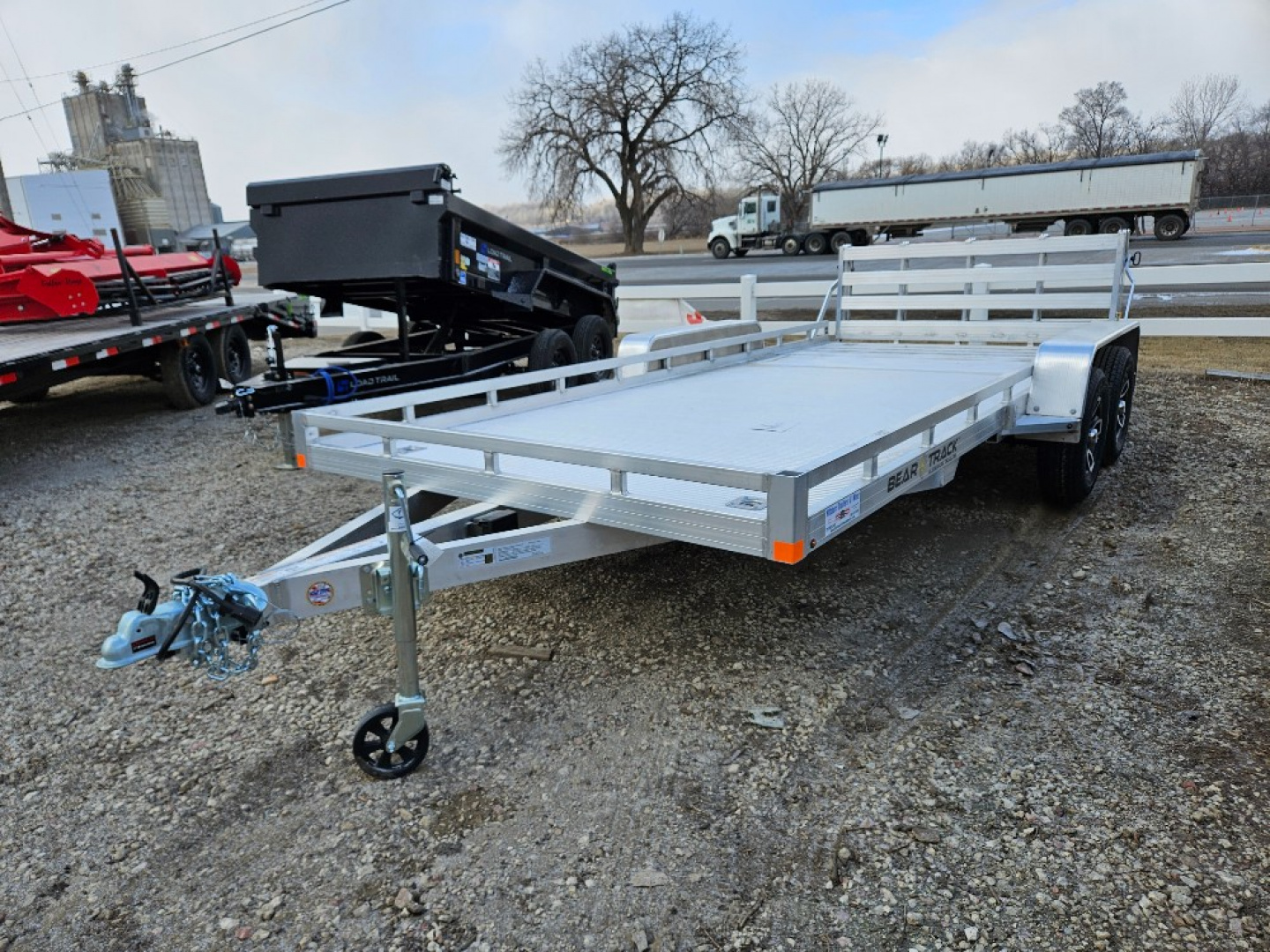 New 2026 Bear Track 81"x16' Utility Trailer