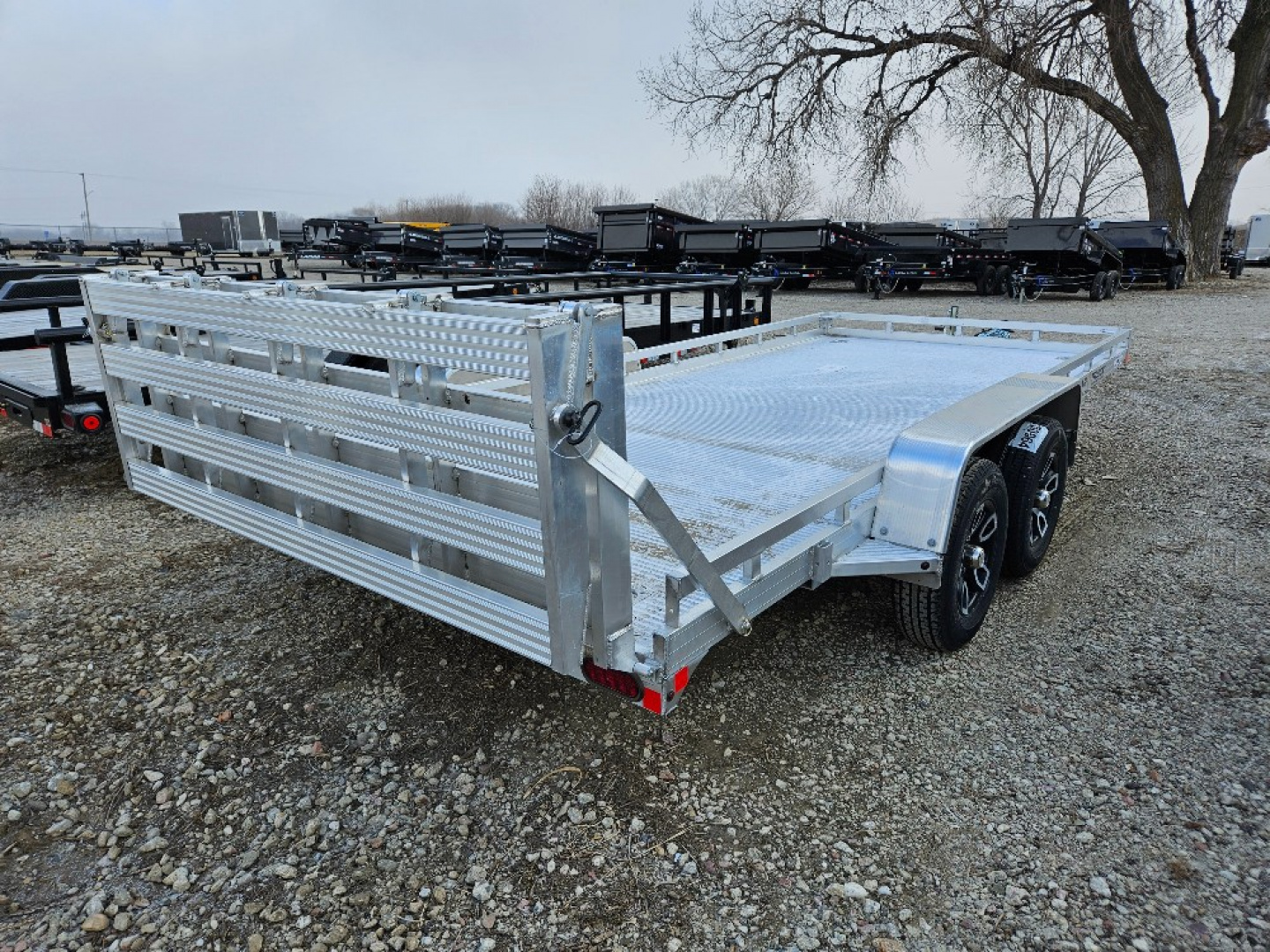 New 2026 Bear Track 81"x16' Utility Trailer