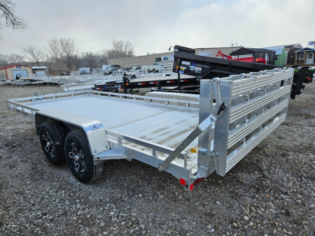 New 2026 Bear Track 81"x16' Utility Trailer
