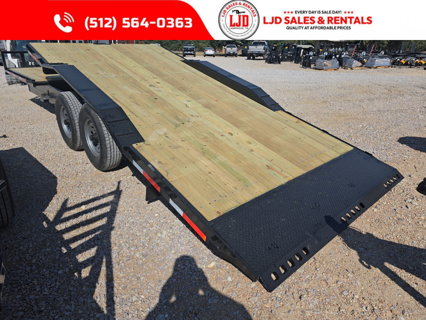 New 2026 Texas Pride - Tilt Trailer - 16K GVWR 102" X 21'