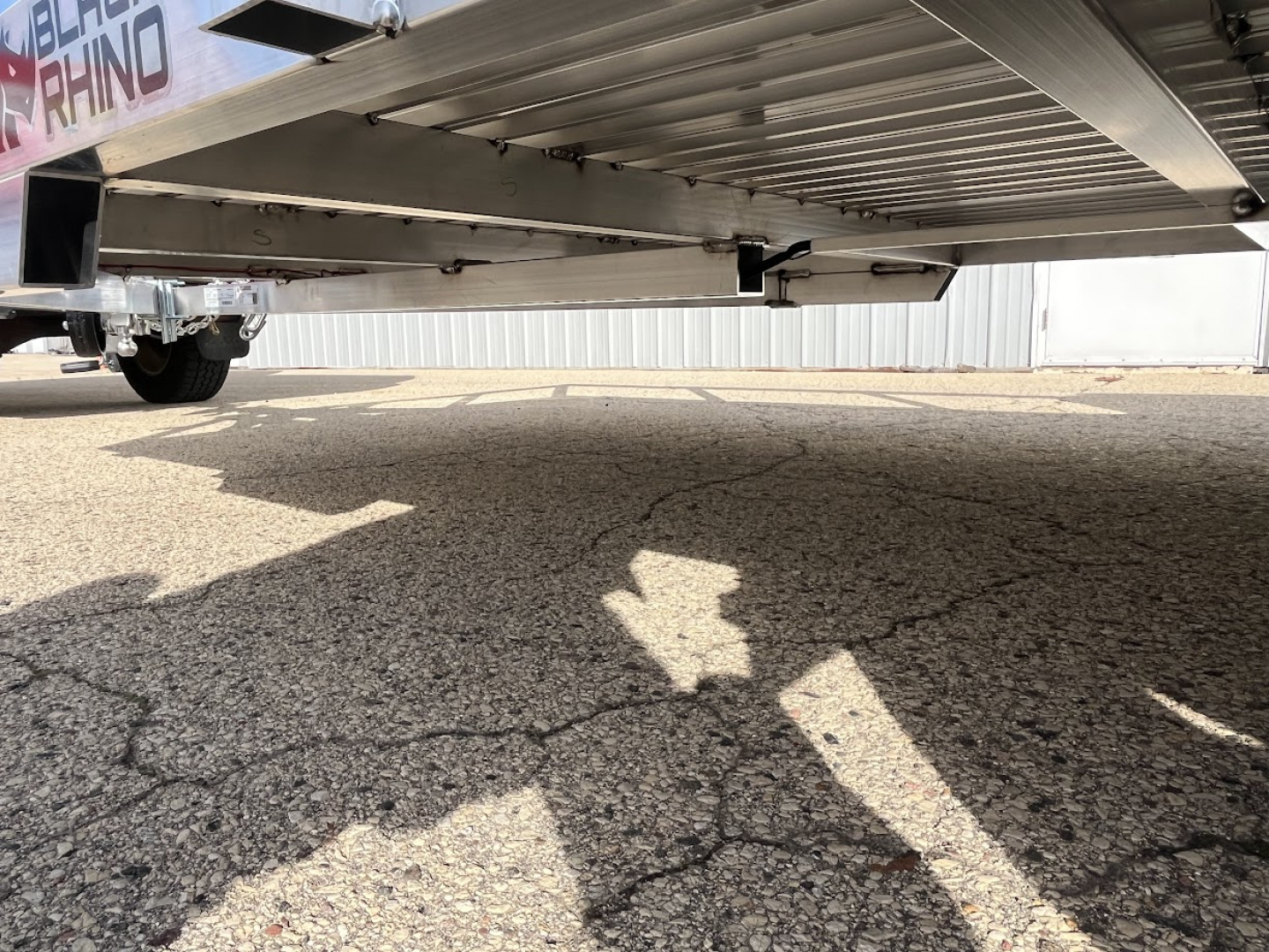 New 2026 Black Rhino Aluminum LSS614A w/ Bi-Fold Gate (ATV / UTV / Side by Side) Utility Trailer