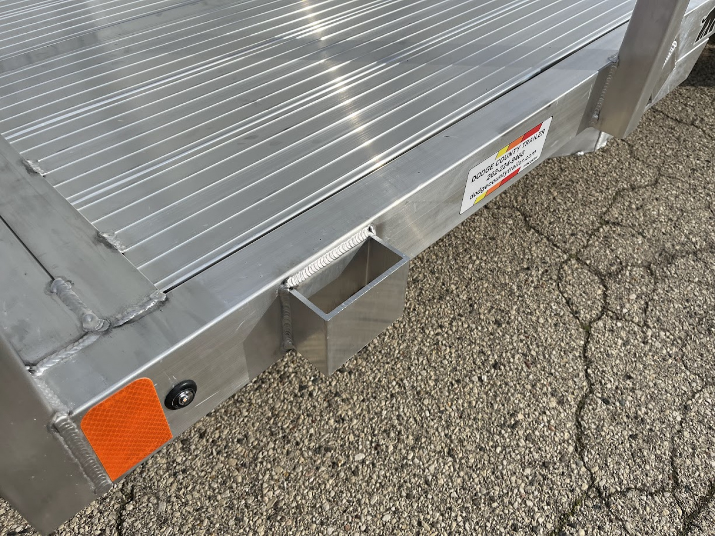 New 2026 Black Rhino Aluminum LSS614A w/ Bi-Fold Gate (ATV / UTV / Side by Side) Utility Trailer