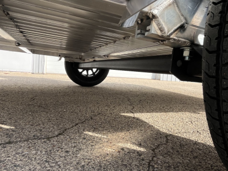 New 2026 Black Rhino Aluminum LSS614A w/ Bi-Fold Gate (ATV / UTV / Side by Side) Utility Trailer