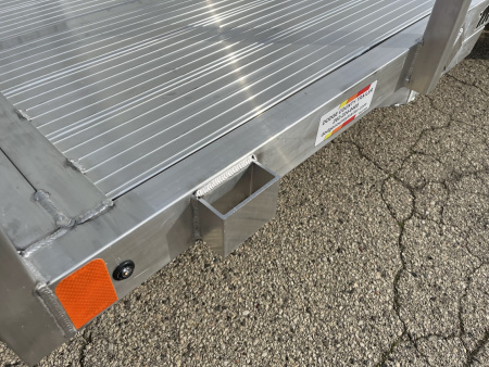 New 2026 Black Rhino Aluminum LSS614A w/ Bi-Fold Gate (ATV / UTV / Side by Side) Utility Trailer