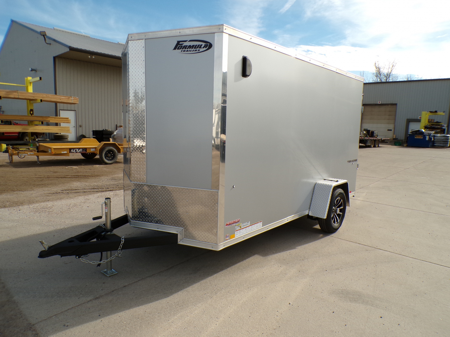 New 2026 Formula Traverse 6 x 12 Cargo / Enclosed Trailer - 151