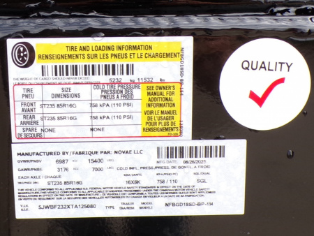 New 2026 Midsota FBGD18SD-BP-154 Deckover Trailer - 080