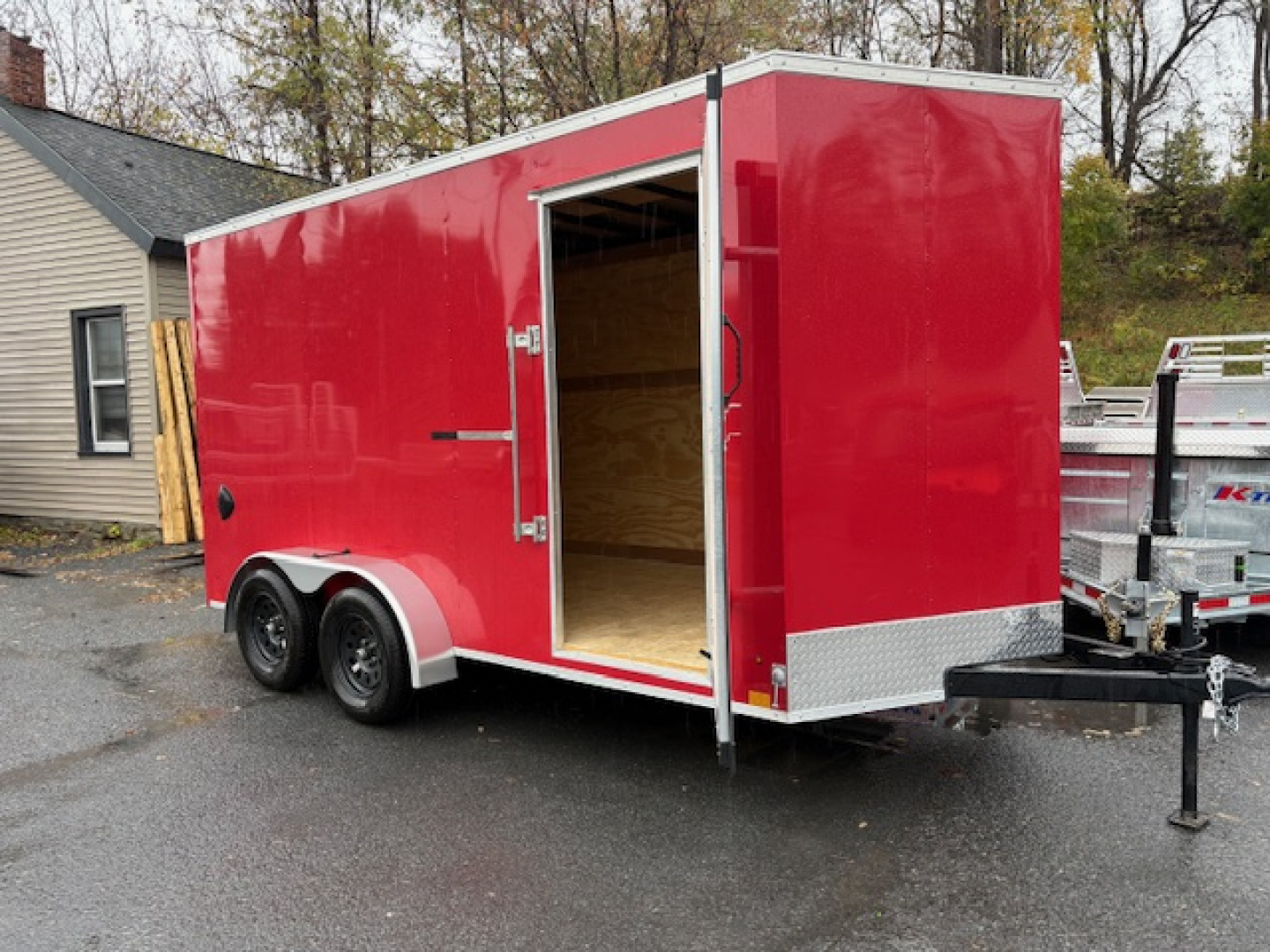 New 2026 Cross Trailers CTB 7 X 14 Tandem Axle Cargo / Enclosed Trailer - 7K GVW