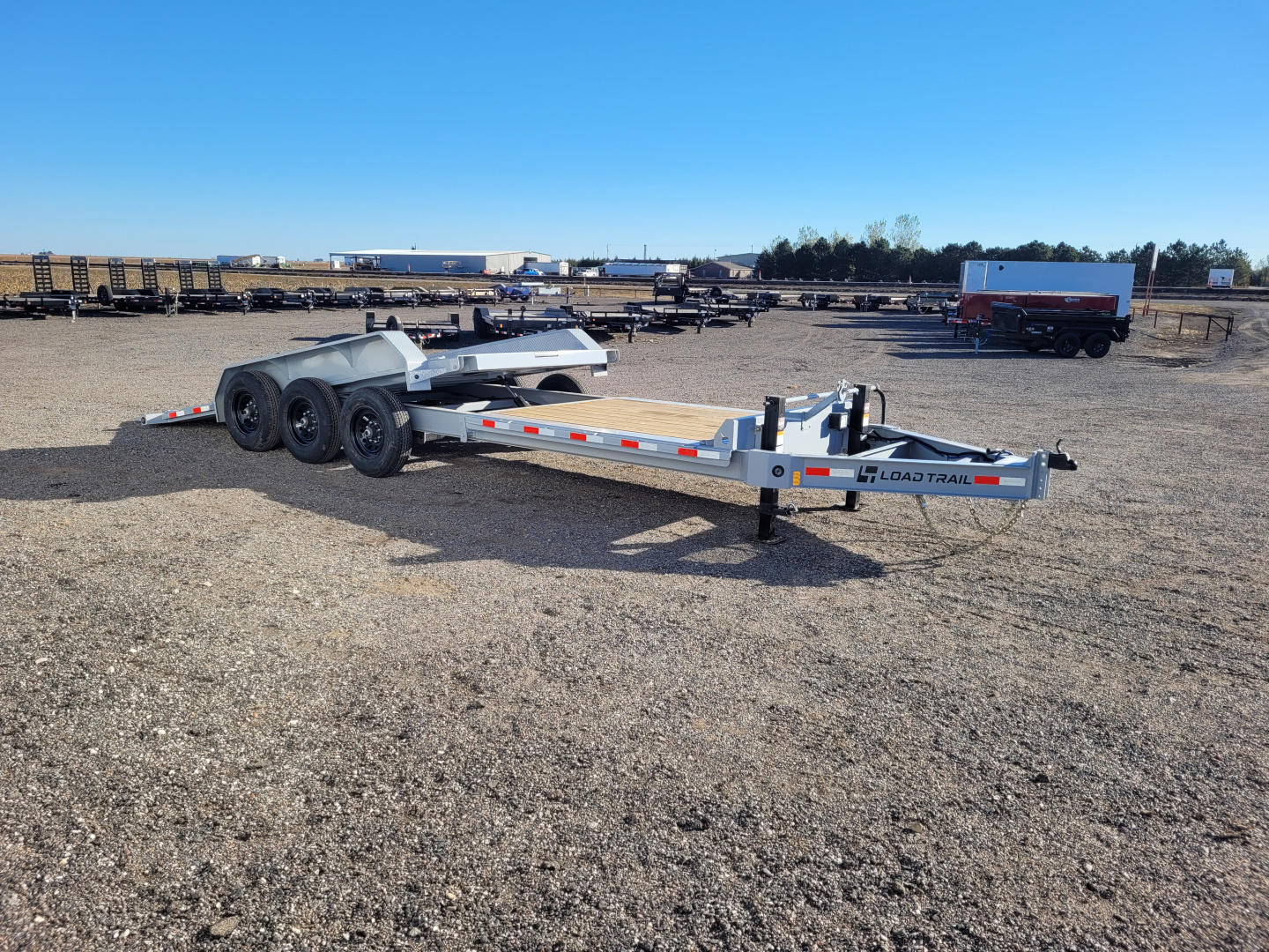 New 2026 Load Trail 83"x24' BP Triple Axle Tilt Trailer