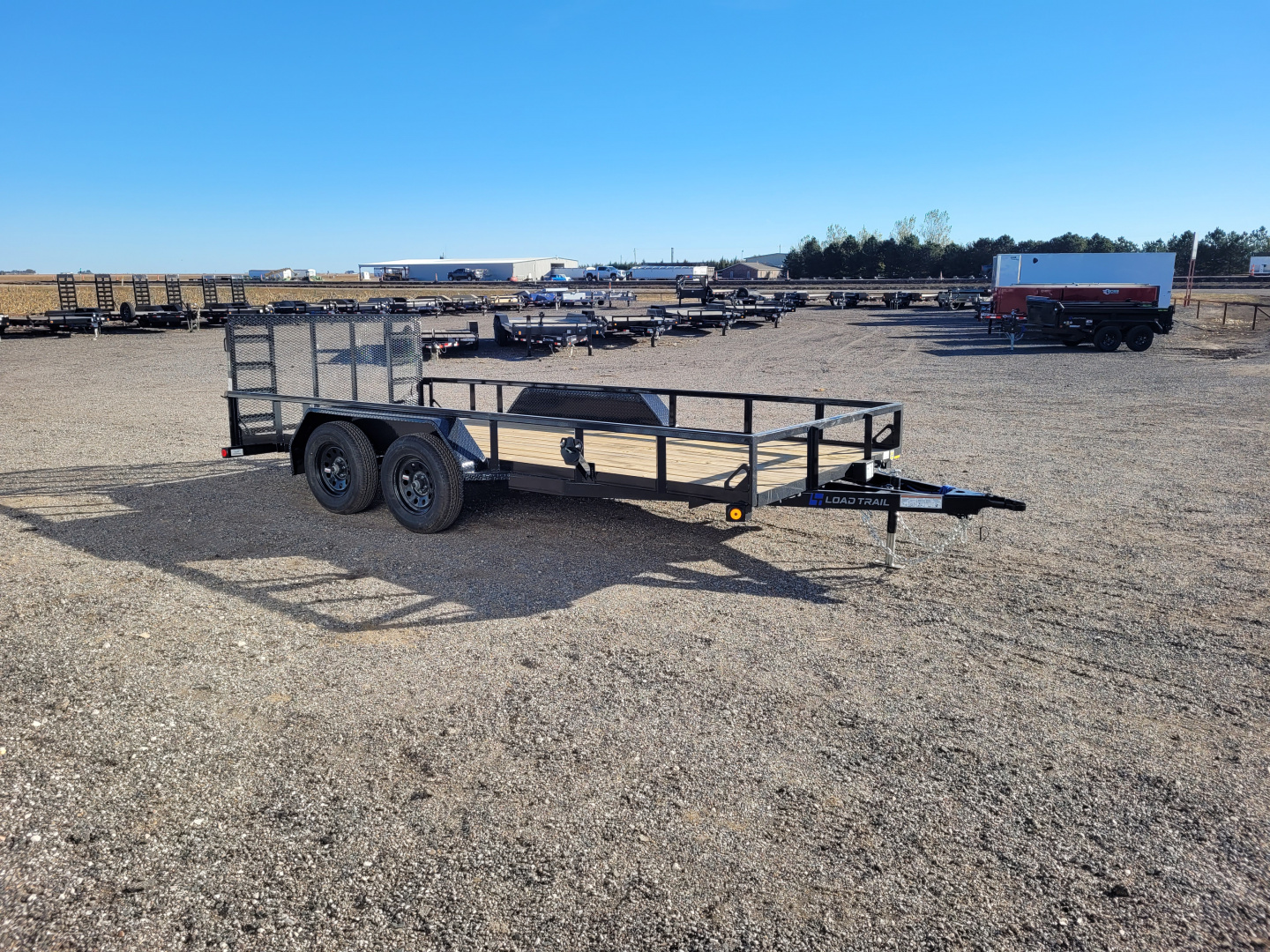 New 2026 Load Trail 83"x16' UE Tandem Axle Utility Trailer