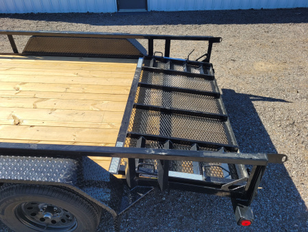 New 2026 Load Trail 83"x14' UE Tandem Axle Utility Trailer