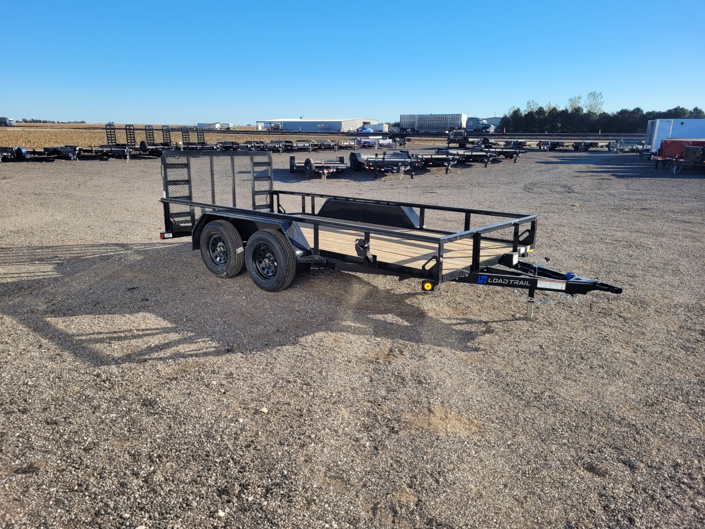 New 2026 Load Trail 77"x14' UE Tandem Axle Utility Trailer