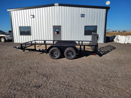 New 2026 Load Trail 77 x14' UE Tandem Axle Utility Trailer