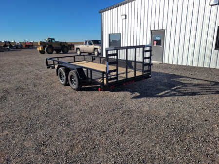 New 2026 Load Trail 77"x14' UE Tandem Axle Utility Trailer