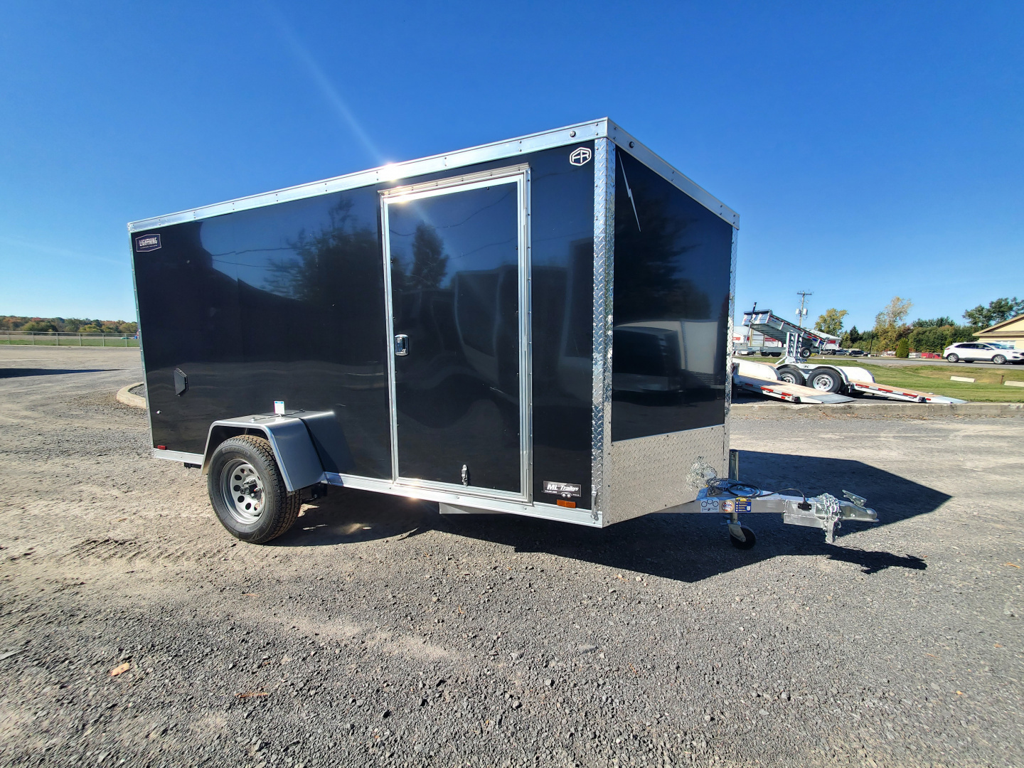New 2026 Lightning All Aluminum 5'x12' Cargo Trailer