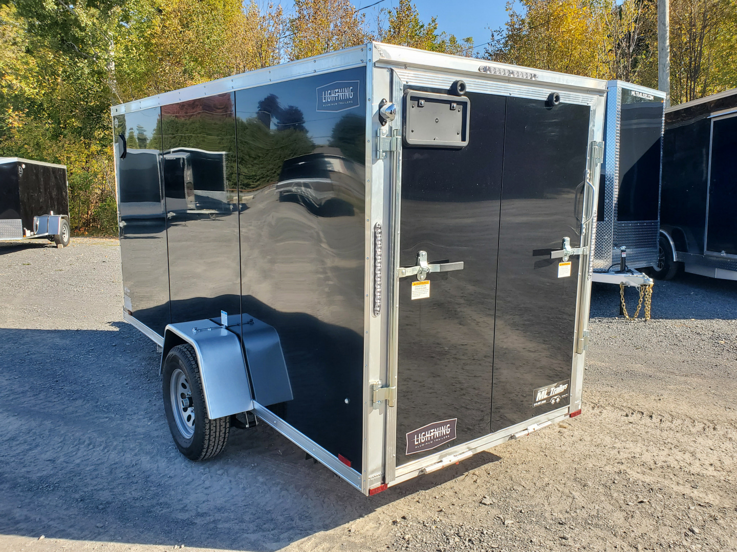 New 2026 Lightning All Aluminum 5'x12' Cargo Trailer