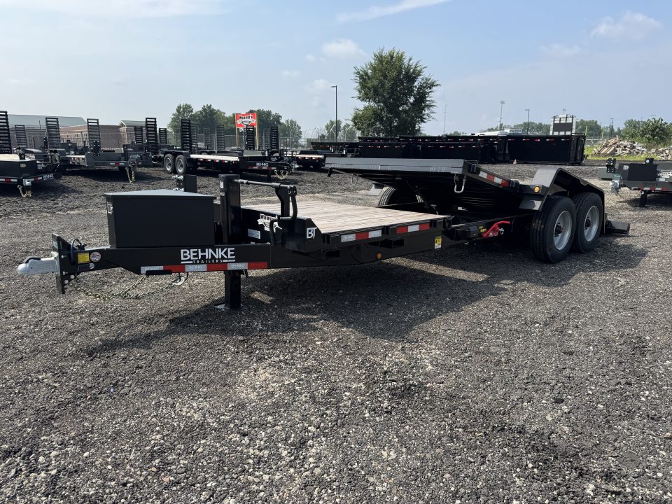 New 2026 Behnke TBCT2220ET-10K Tilt Trailer