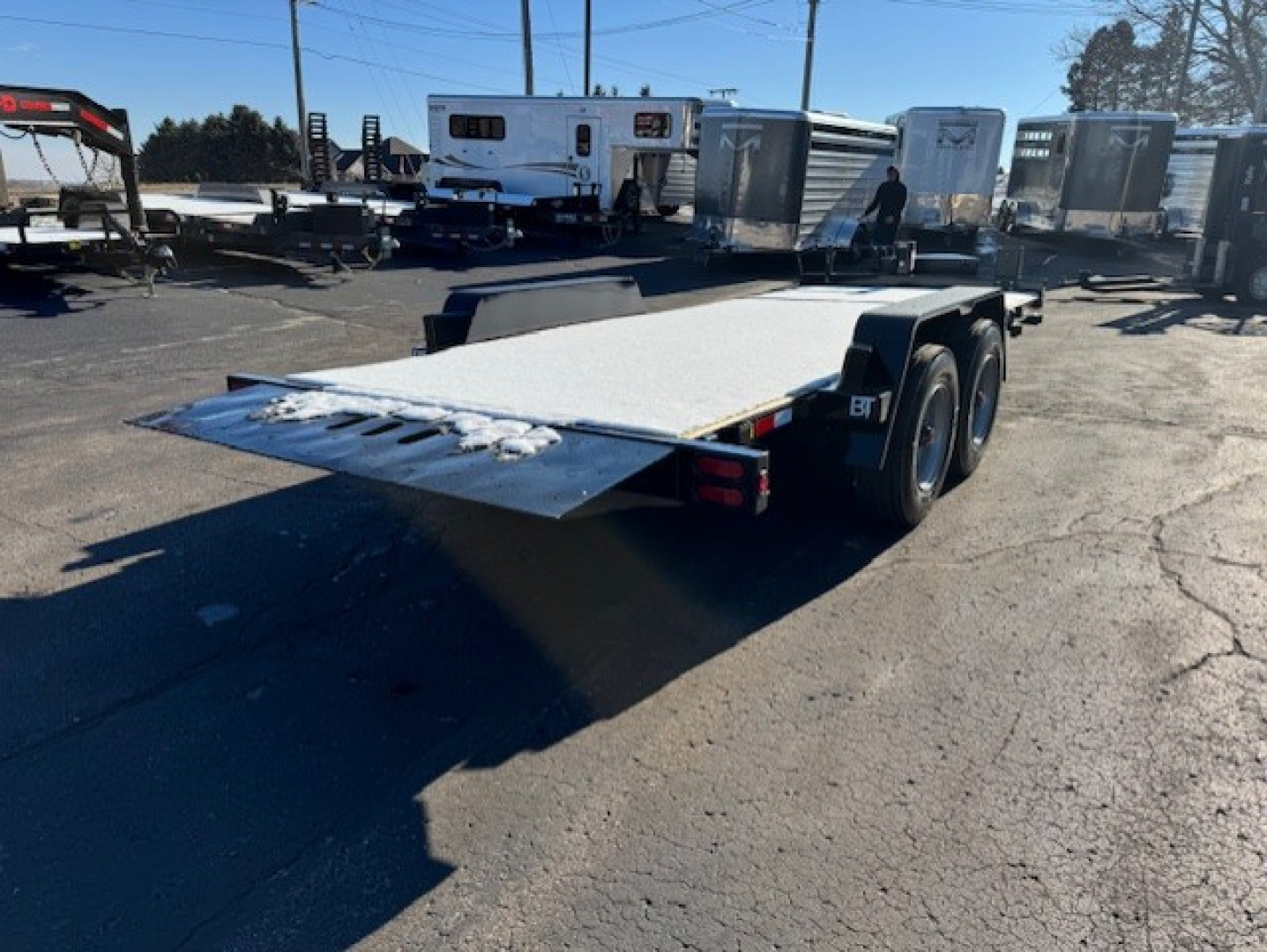 New 2026 Behnke TBCT2020ET-10K Tilt Trailer