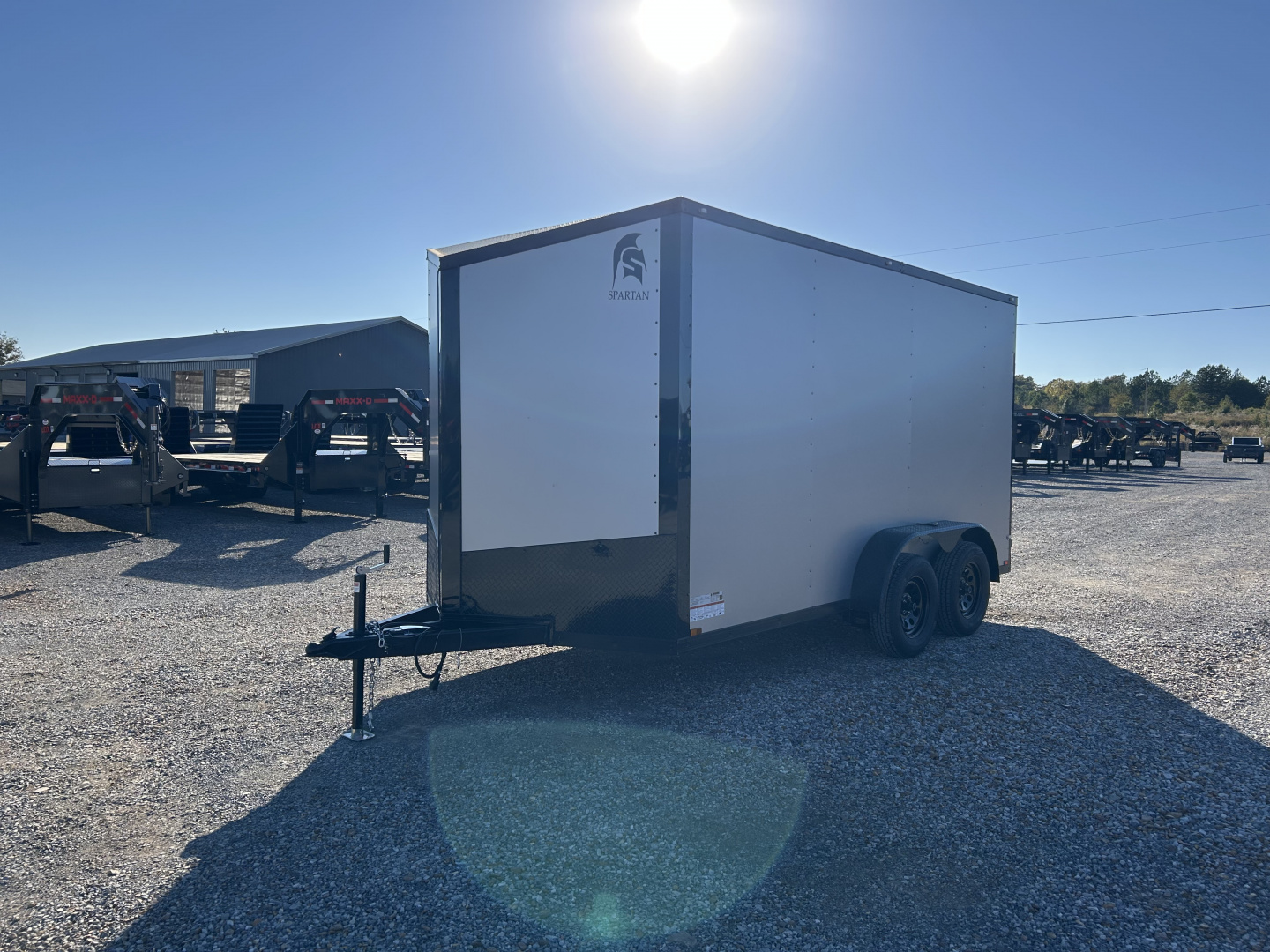 New 2026 Spartan 7'x14' 7k Enclosed Trailer