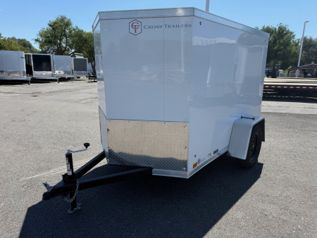New 2026 Cross Trailers 5X8 Cargo / Enclosed Trailer