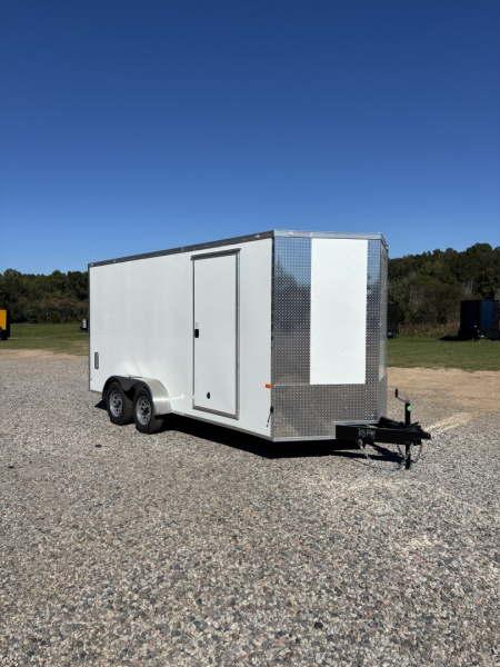 New 2026 Rock Solid Cargo 7 X 16 7K Enclosed Trailer
