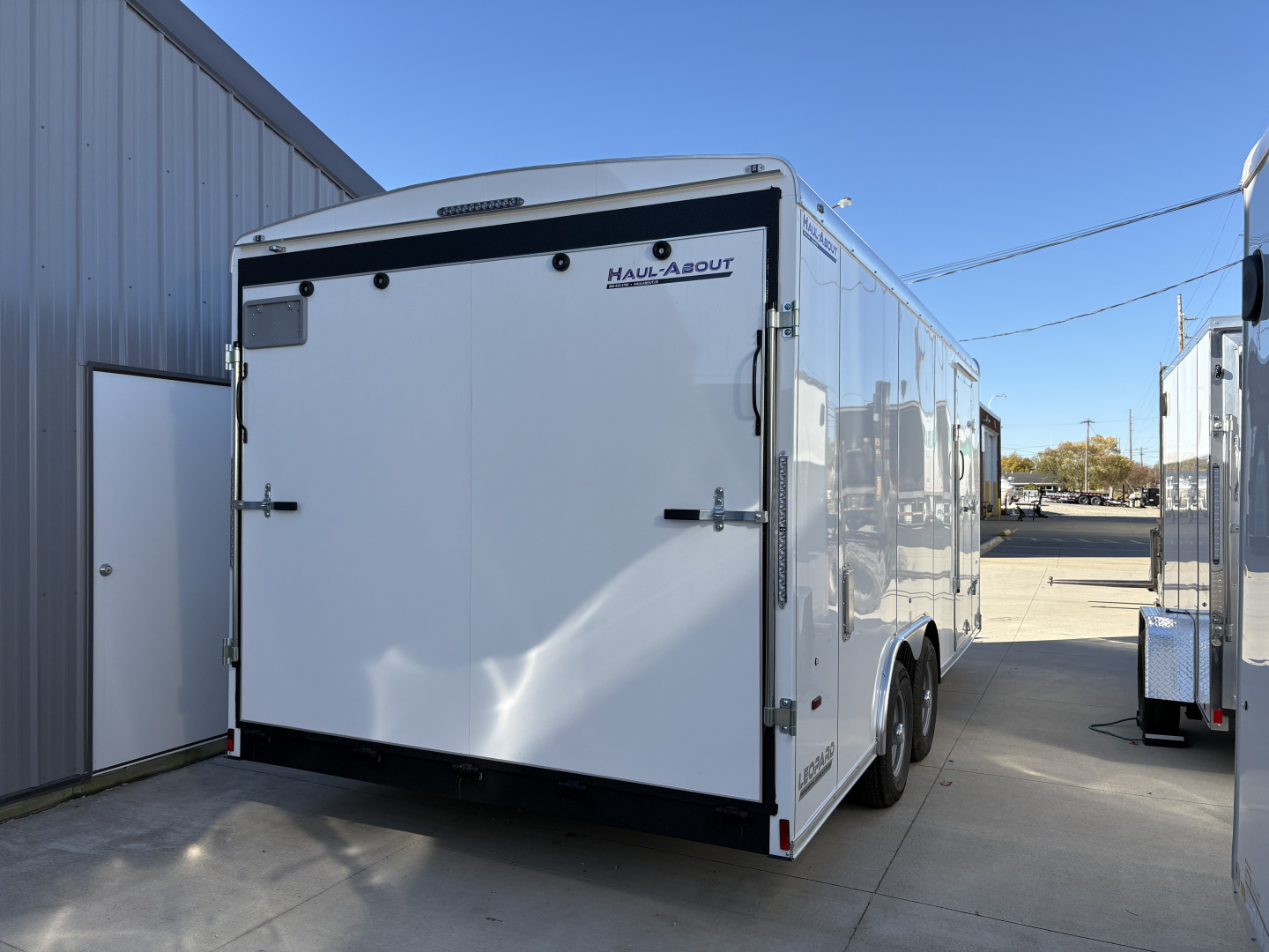 New 2026 Haul About Trailers 8.5'X18' LEOPARD W/LANDSCAPE PACKAGE Cargo / Enclosed Trailer