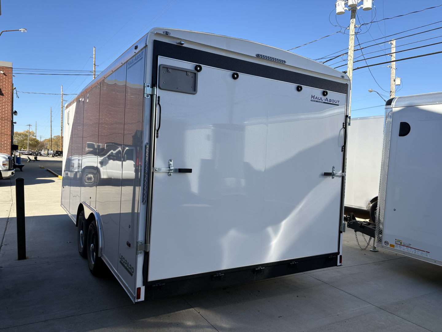 New 2026 Haul About Trailers 8.5'X18' LEOPARD W/LANDSCAPE PACKAGE Cargo / Enclosed Trailer
